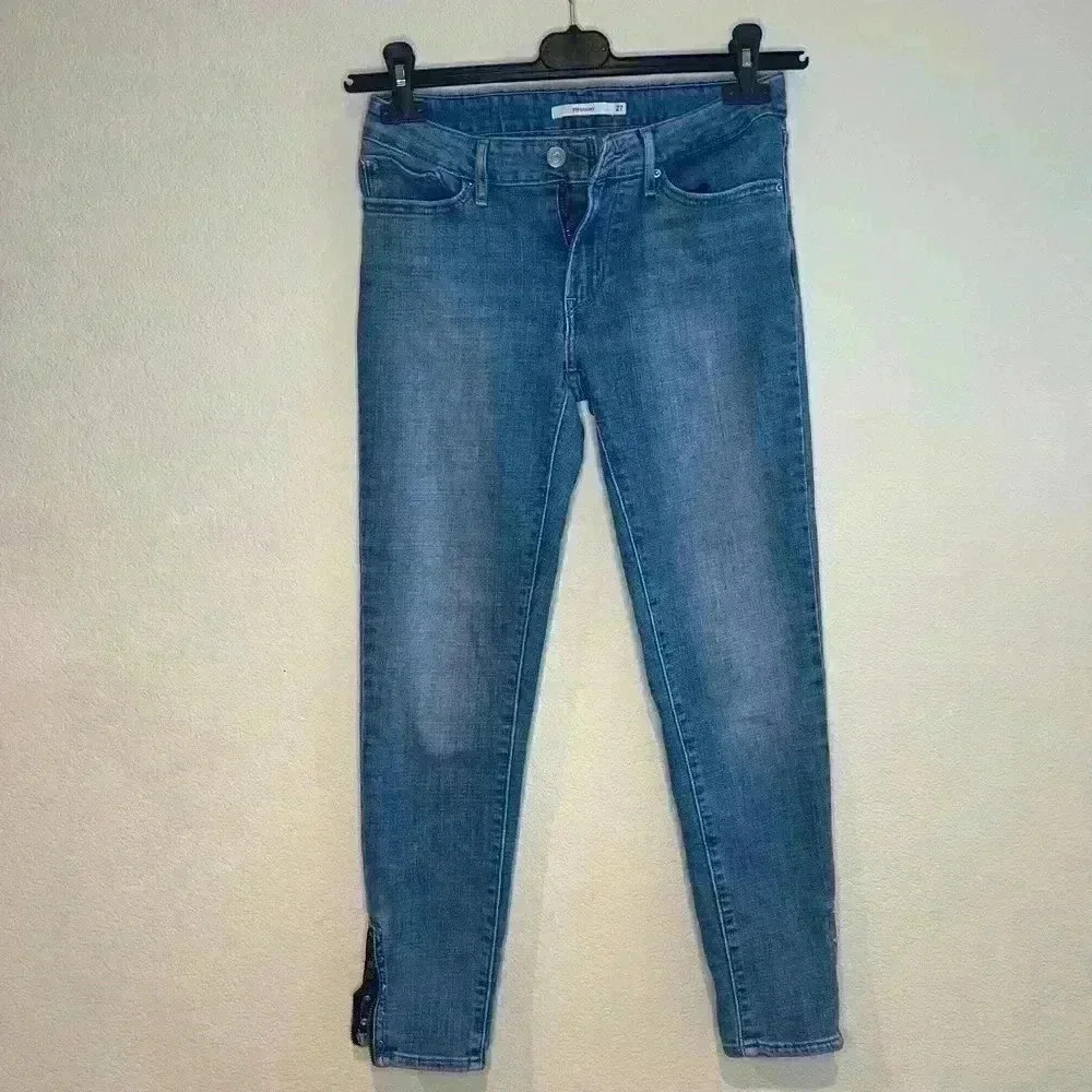 Levi’s 711 skinny with zipper‎ details 27